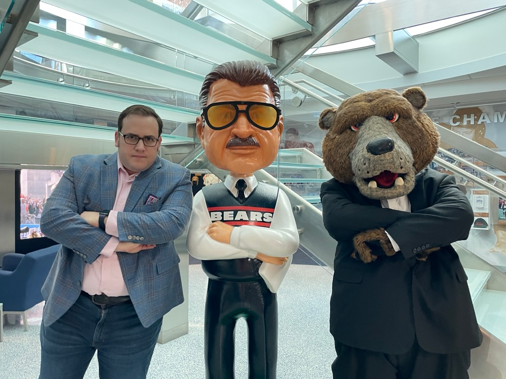 Scott Green, Mike Ditka and Staley